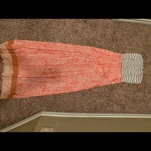 Strapless Maxi Dress